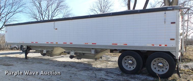 image for item DC2809 1999 Timpte double hopper bottom grain trailer