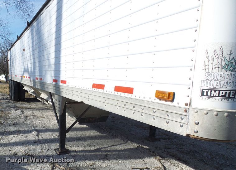 image for item DC2809 1999 Timpte double hopper bottom grain trailer