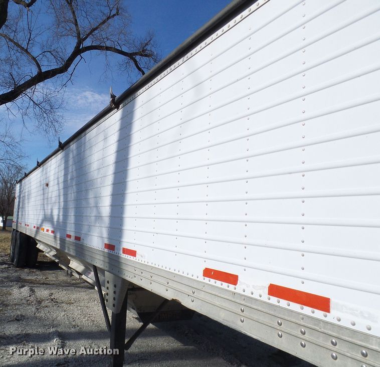 image for item DC2809 1999 Timpte double hopper bottom grain trailer