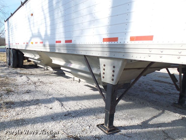image for item DC2809 1999 Timpte double hopper bottom grain trailer