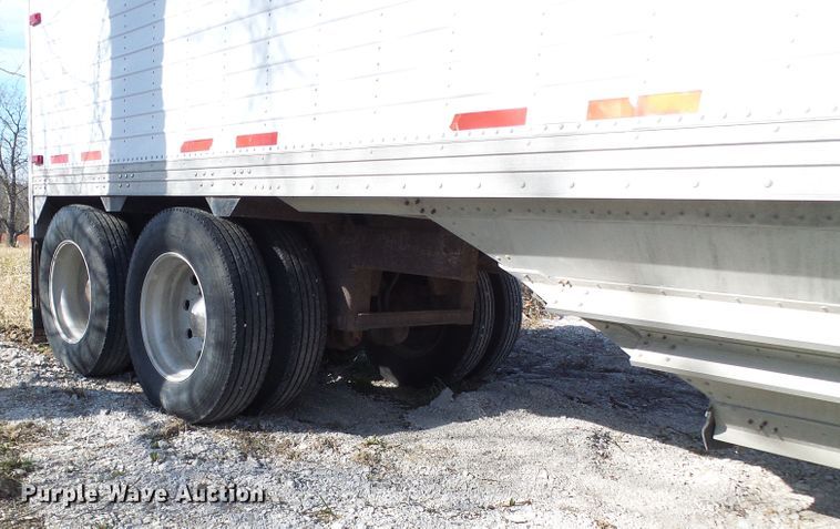 image for item DC2809 1999 Timpte double hopper bottom grain trailer