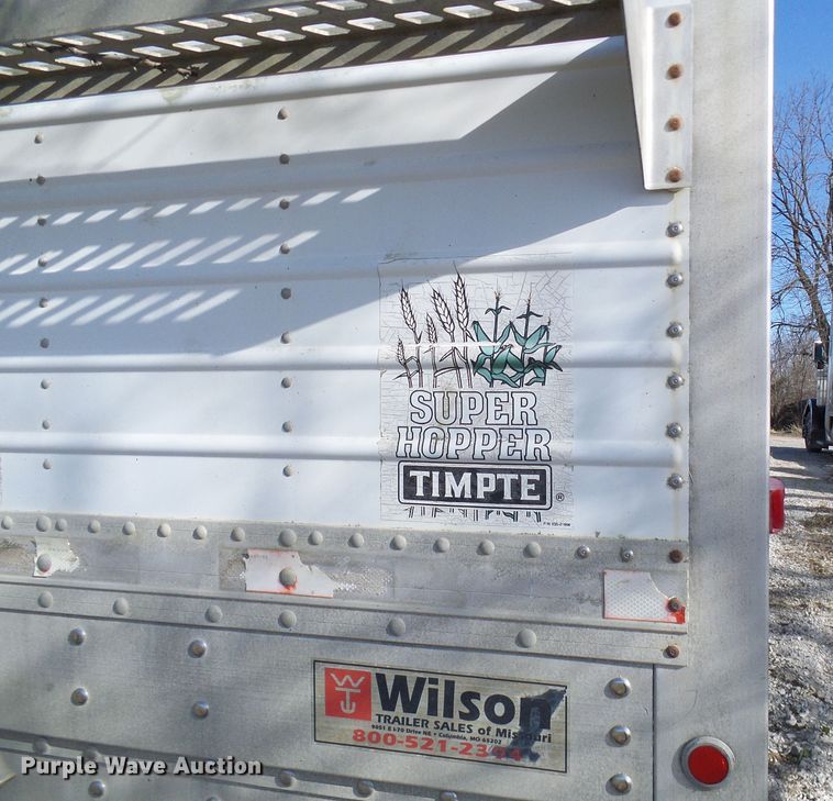 image for item DC2809 1999 Timpte double hopper bottom grain trailer