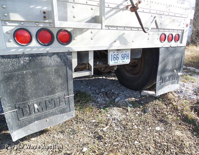 image for item DC2809 1999 Timpte double hopper bottom grain trailer