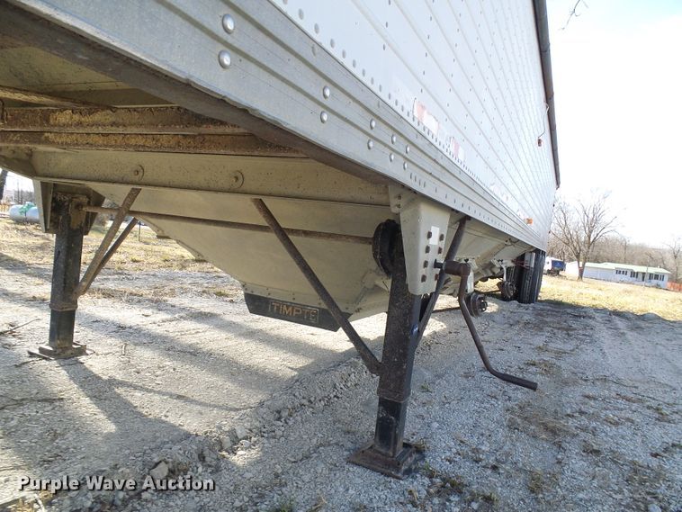 image for item DC2809 1999 Timpte double hopper bottom grain trailer
