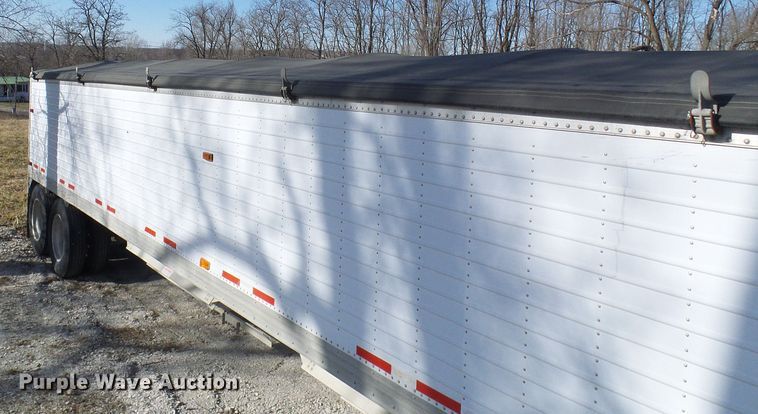 image for item DC2809 1999 Timpte double hopper bottom grain trailer