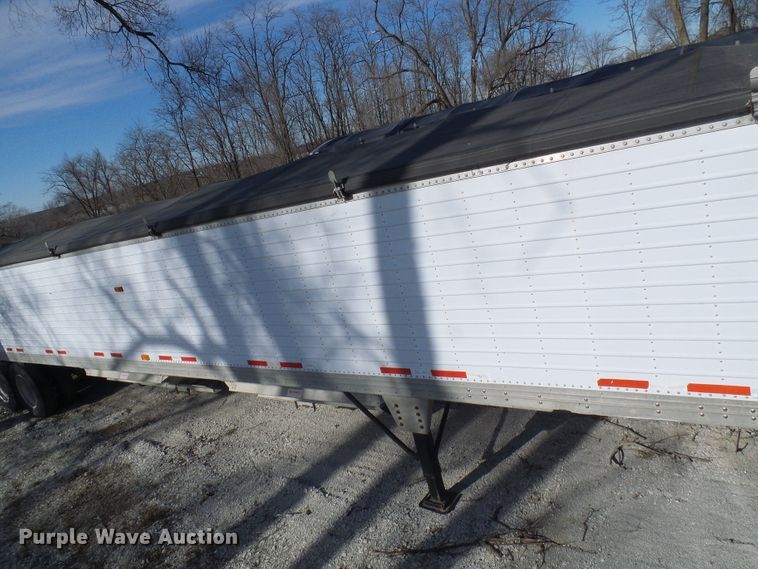 image for item DC2809 1999 Timpte double hopper bottom grain trailer