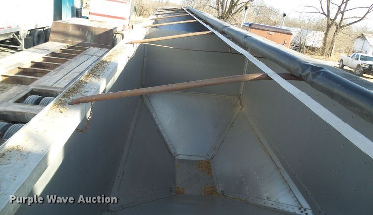image for item DC2809 1999 Timpte double hopper bottom grain trailer