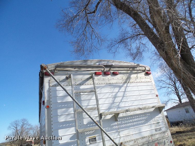 image for item DC2809 1999 Timpte double hopper bottom grain trailer