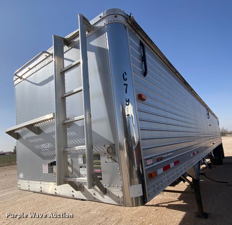 image for item DG8412 2017 Timpte  double hopper bottom grain trailer