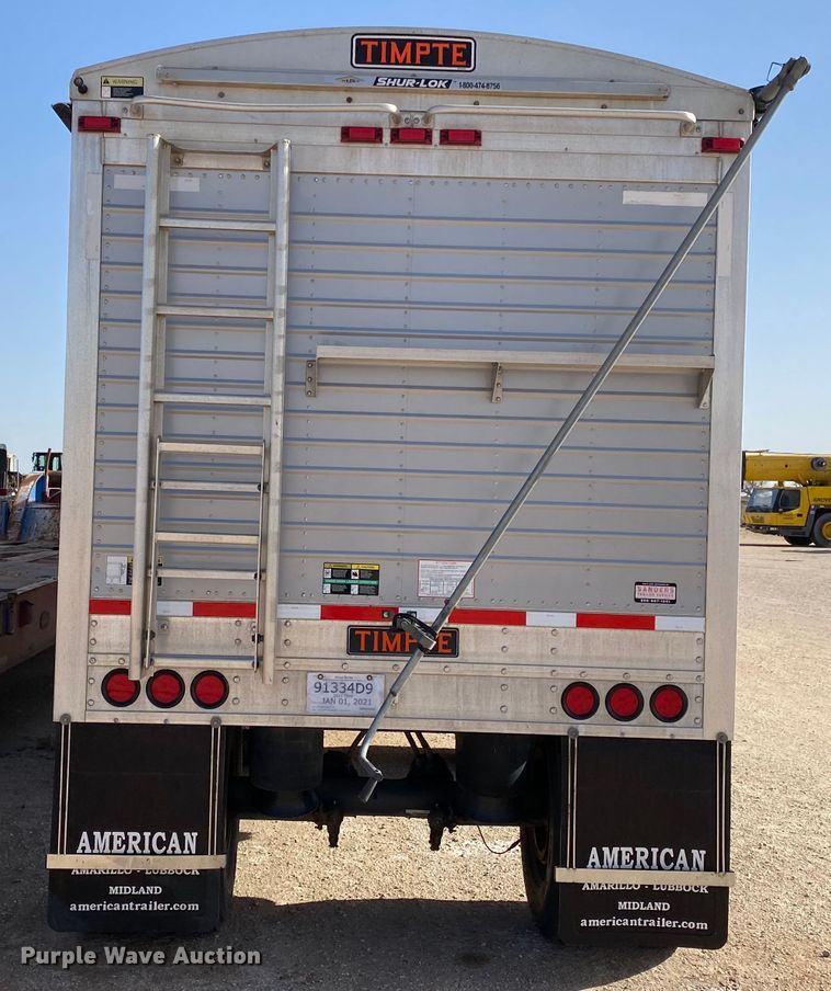 image for item DG8412 2017 Timpte  double hopper bottom grain trailer