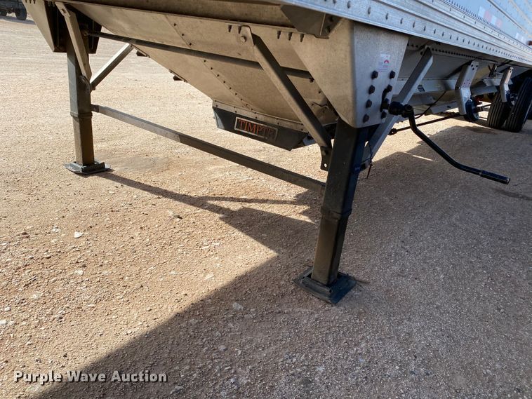 image for item DG8412 2017 Timpte  double hopper bottom grain trailer