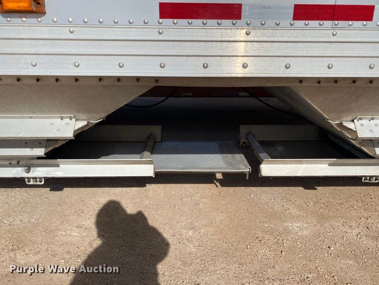 image for item DG8412 2017 Timpte  double hopper bottom grain trailer