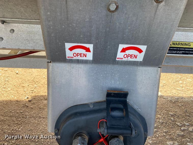 image for item DG8412 2017 Timpte  double hopper bottom grain trailer