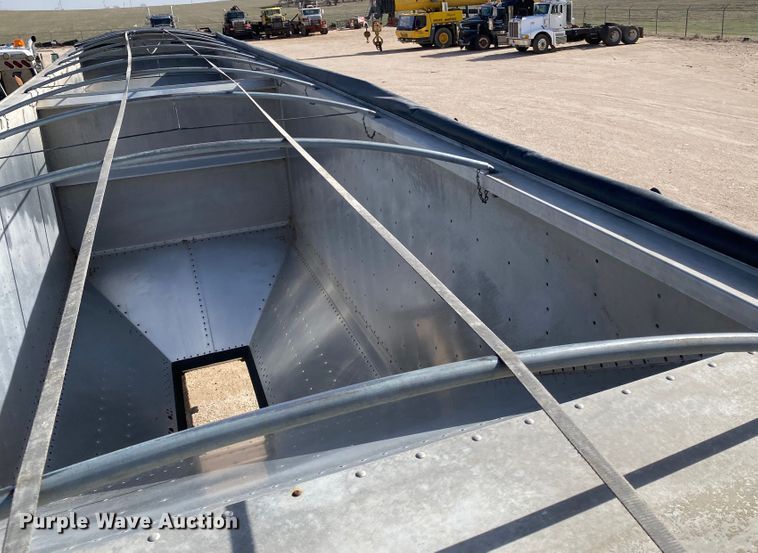 image for item DG8412 2017 Timpte  double hopper bottom grain trailer