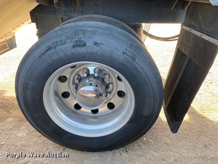 image for item DG8412 2017 Timpte  double hopper bottom grain trailer