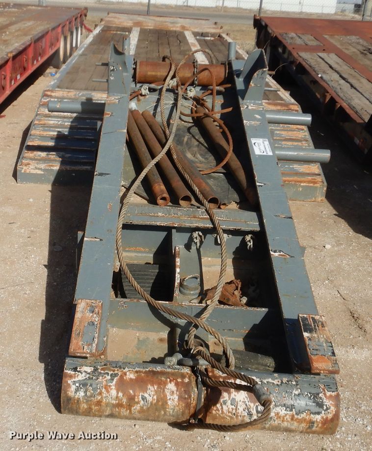 image for item DG8416 2011 Dragon  lowboy equipment trailer