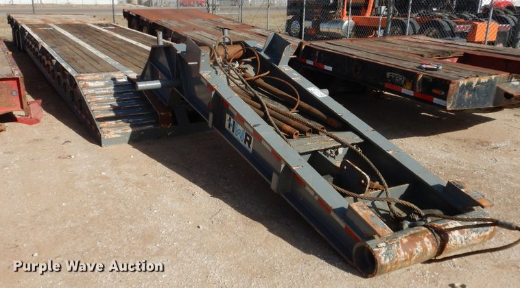 image for item DG8416 2011 Dragon  lowboy equipment trailer