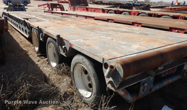 image for item DG8416 2011 Dragon  lowboy equipment trailer