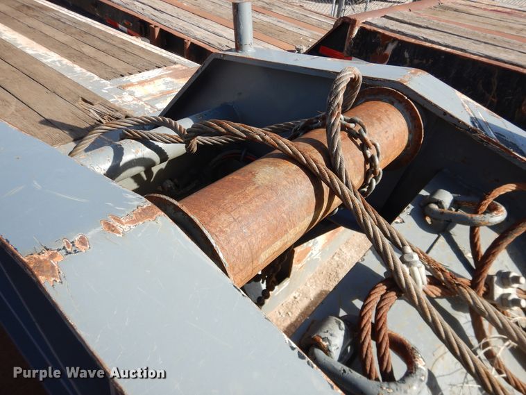 image for item DG8416 2011 Dragon  lowboy equipment trailer