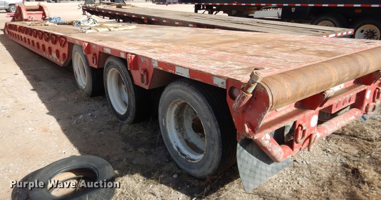 image for item DG8418 2008 Dragon  lowboy equipment trailer