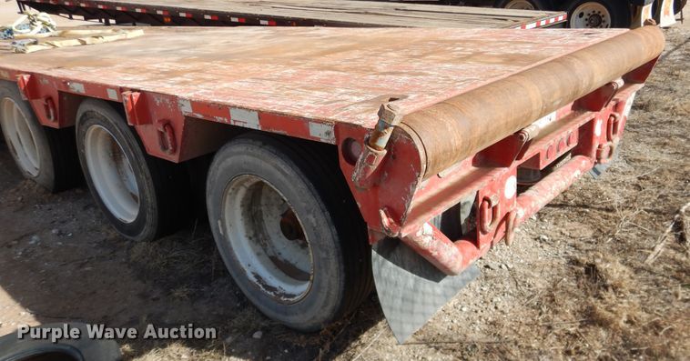 image for item DG8418 2008 Dragon  lowboy equipment trailer