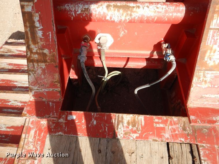 image for item DG8418 2008 Dragon  lowboy equipment trailer