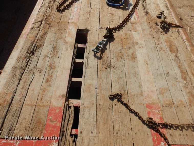 image for item DG8418 2008 Dragon  lowboy equipment trailer