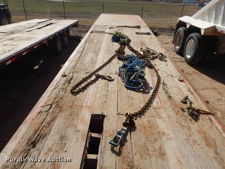 image for item DG8418 2008 Dragon  lowboy equipment trailer