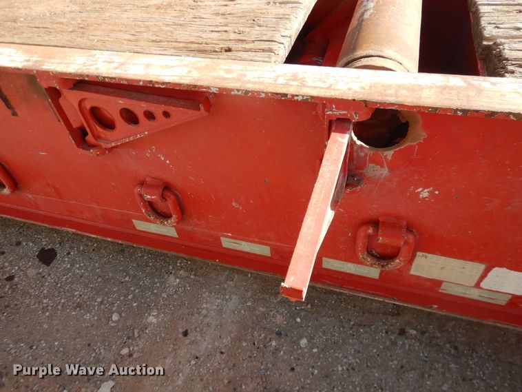 image for item DG8418 2008 Dragon  lowboy equipment trailer
