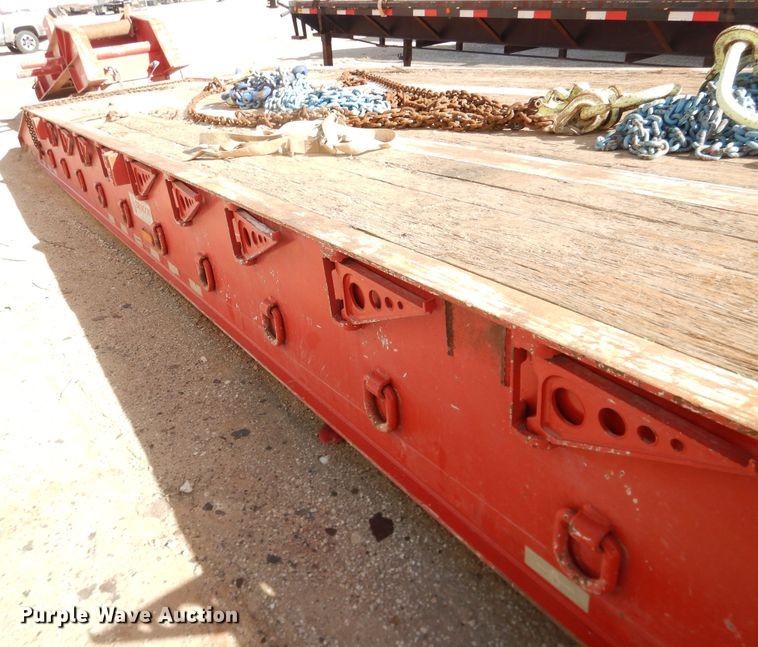image for item DG8418 2008 Dragon  lowboy equipment trailer