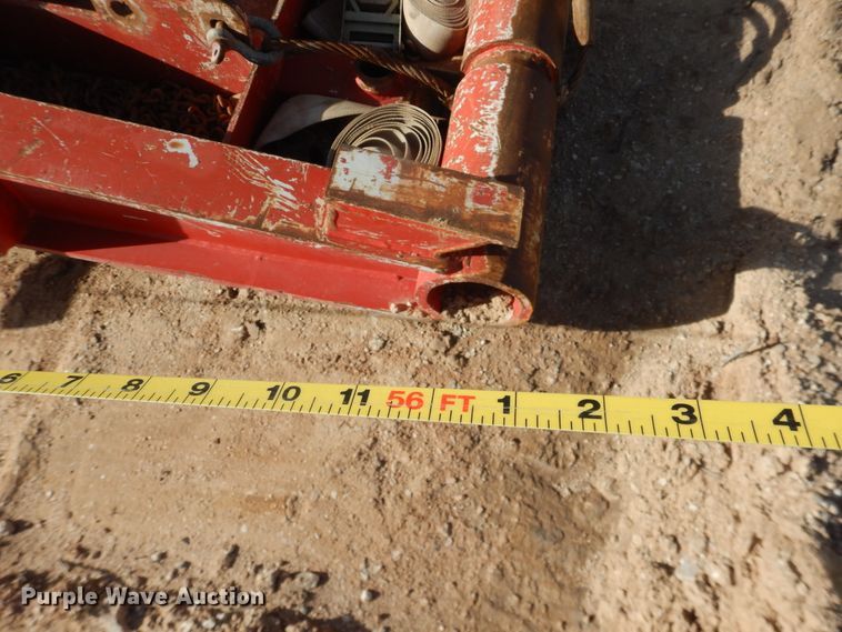 image for item DG8418 2008 Dragon  lowboy equipment trailer