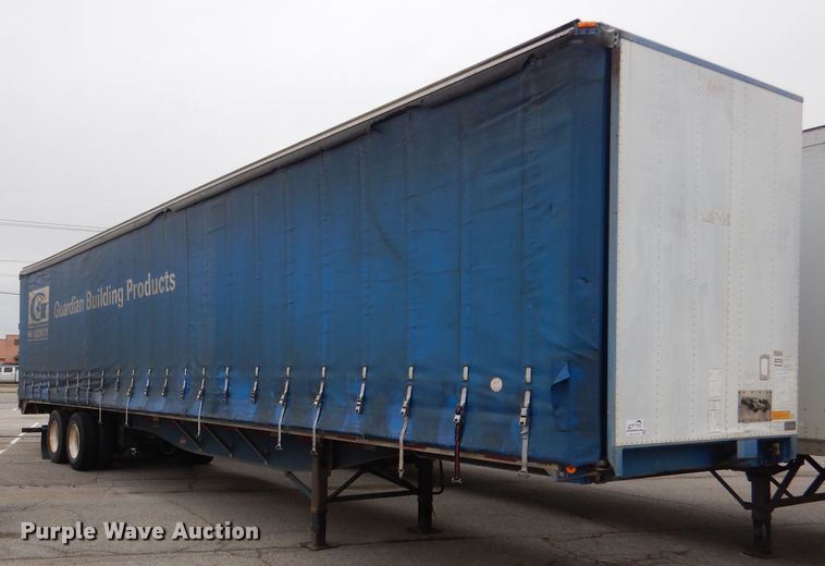 image for item DJ0503 2004 Utility TS2CHA side curtain trailer