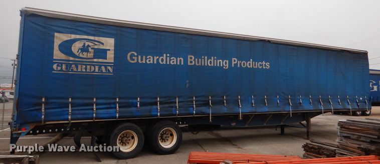 image for item DJ0503 2004 Utility TS2CHA side curtain trailer