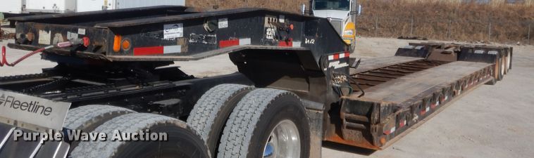 image for item DJ2170 2005 Eager Beaver 50GS  lowboy equipment trailer