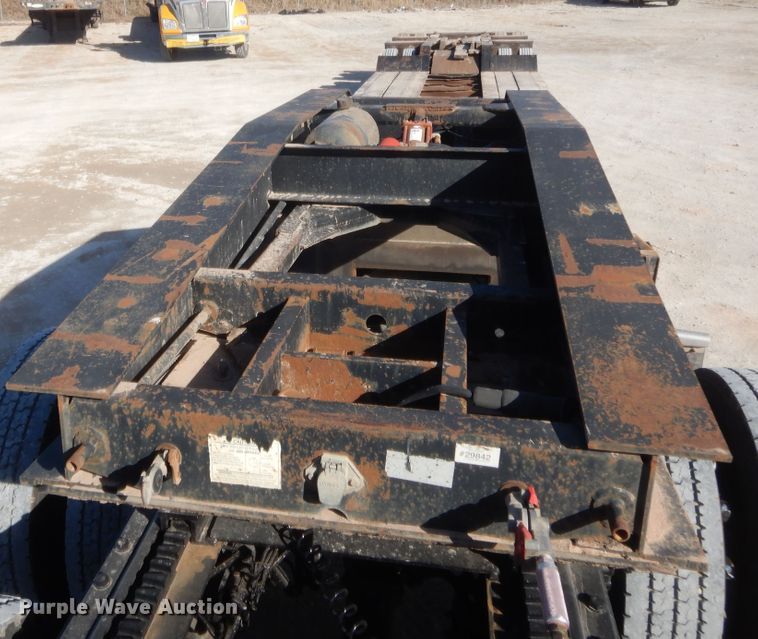 image for item DJ2170 2005 Eager Beaver 50GS  lowboy equipment trailer