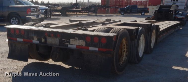 image for item DJ2170 2005 Eager Beaver 50GS  lowboy equipment trailer