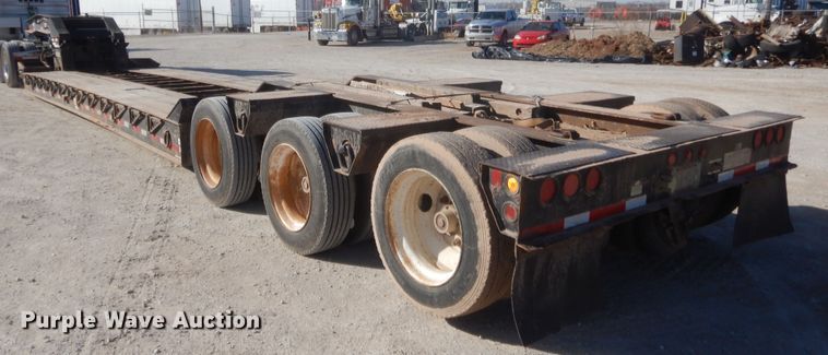 image for item DJ2170 2005 Eager Beaver 50GS  lowboy equipment trailer