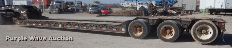 image for item DJ2170 2005 Eager Beaver 50GS  lowboy equipment trailer