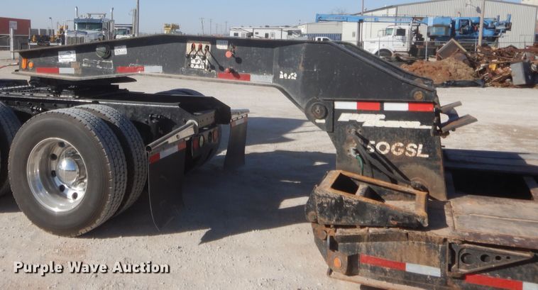 image for item DJ2170 2005 Eager Beaver 50GS  lowboy equipment trailer