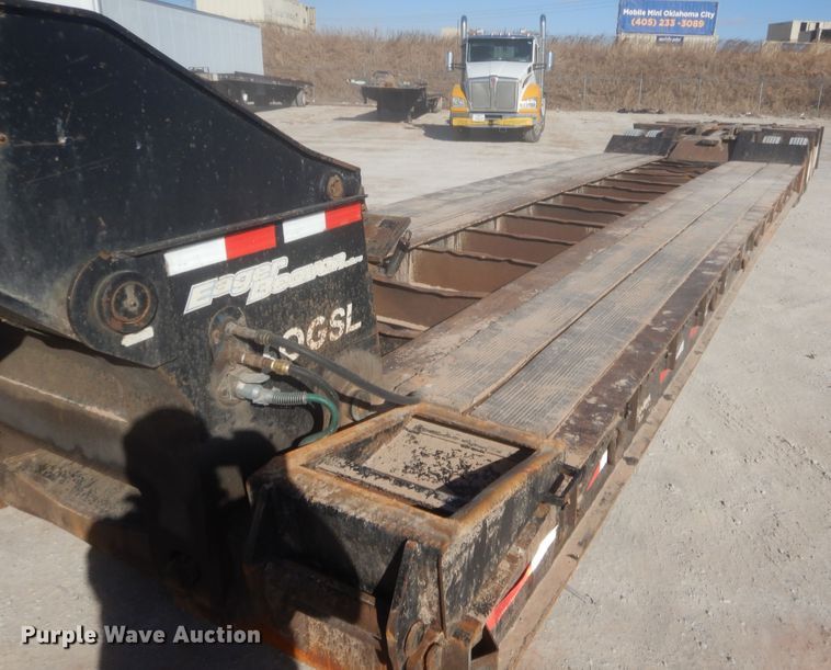 image for item DJ2170 2005 Eager Beaver 50GS  lowboy equipment trailer