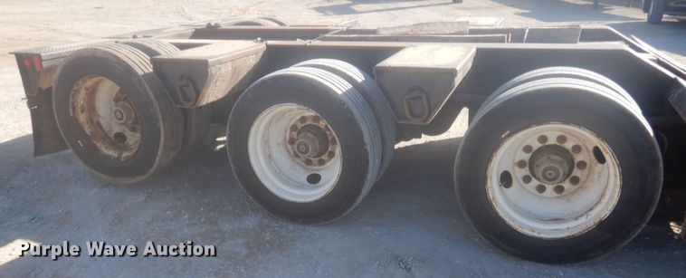 image for item DJ2170 2005 Eager Beaver 50GS  lowboy equipment trailer