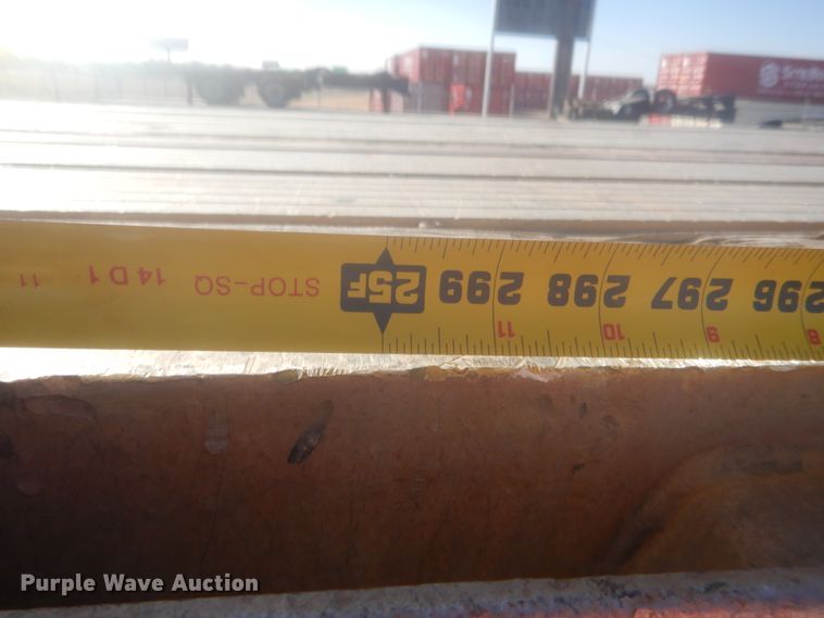 image for item DJ2171 2004 Transcraft Eagle II flatbed trailer