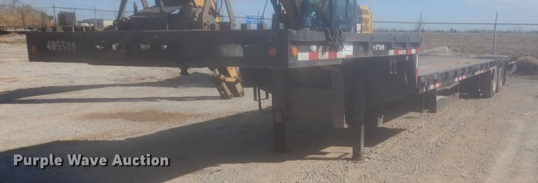 image for item DJ2173 2004 Ledwell LW48  drop deck equipment trailer