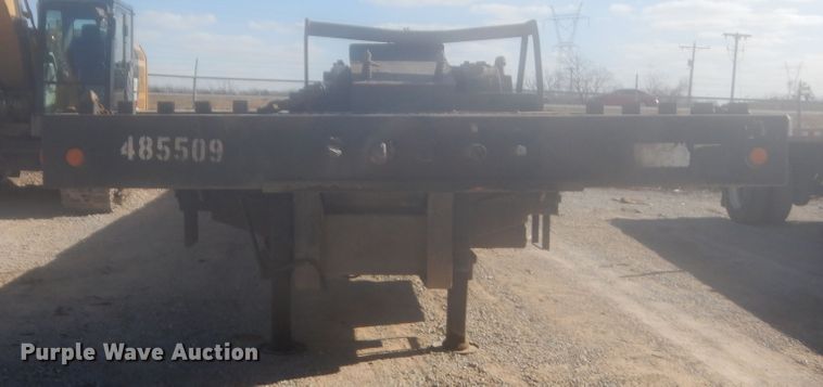 image for item DJ2173 2004 Ledwell LW48  drop deck equipment trailer