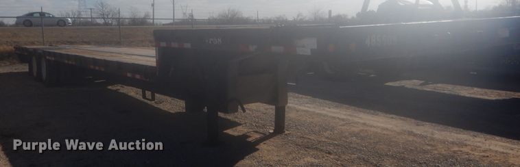 image for item DJ2173 2004 Ledwell LW48  drop deck equipment trailer