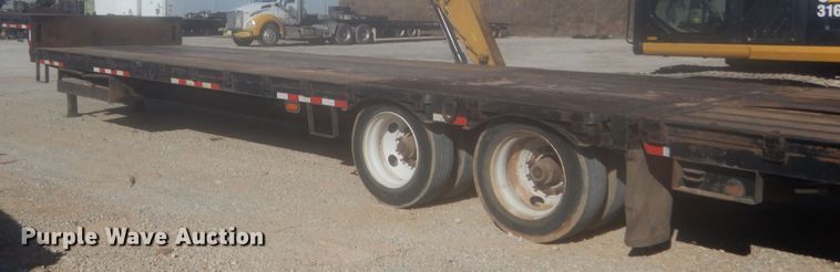 image for item DJ2173 2004 Ledwell LW48  drop deck equipment trailer