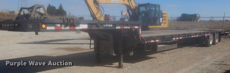 image for item DJ2173 2004 Ledwell LW48  drop deck equipment trailer