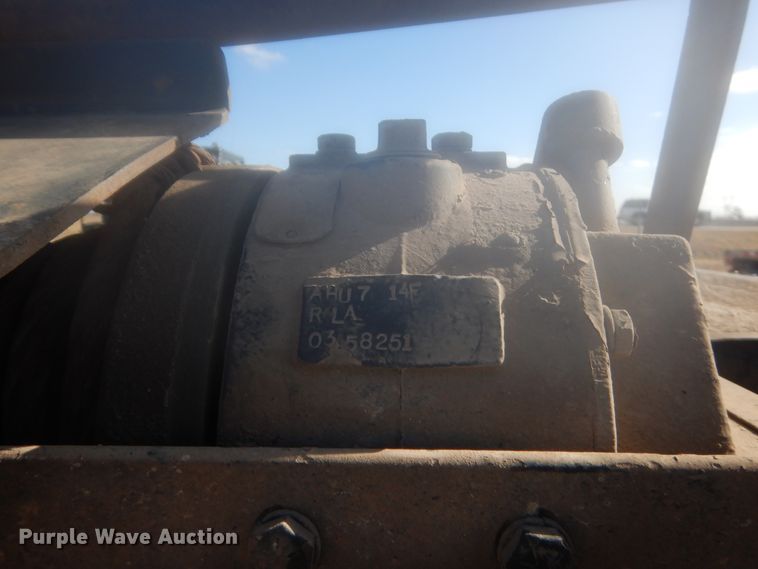 image for item DJ2173 2004 Ledwell LW48  drop deck equipment trailer