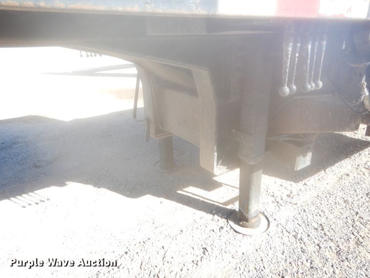 image for item DJ2173 2004 Ledwell LW48  drop deck equipment trailer