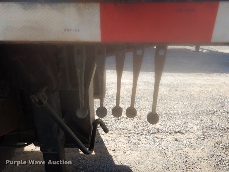 image for item DJ2173 2004 Ledwell LW48  drop deck equipment trailer